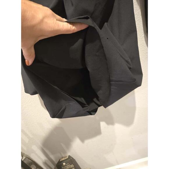 Cinq à Sept McKenna Knot Front Midi Dress Black Size 4 Long Sleeve - Picture 7 of 9